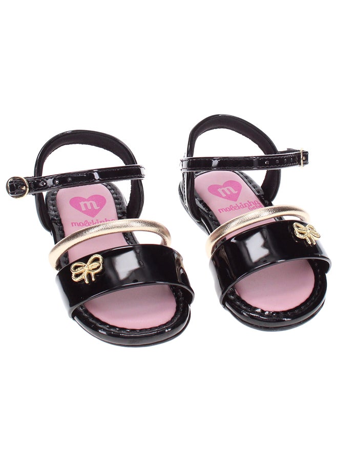 MOLEKINHA Back Strap Flat Sandals with Bow Detail  - Image 4