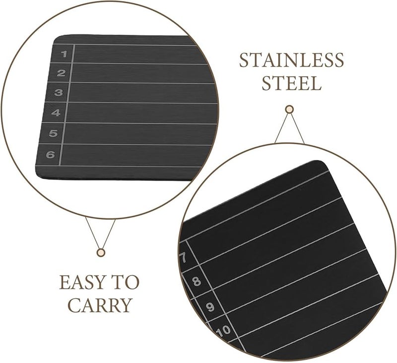 Black Seed Phrase Storage 24 Words Crypto Cold Wallet Waterproof Fireproof Stainless Steel - Image 4