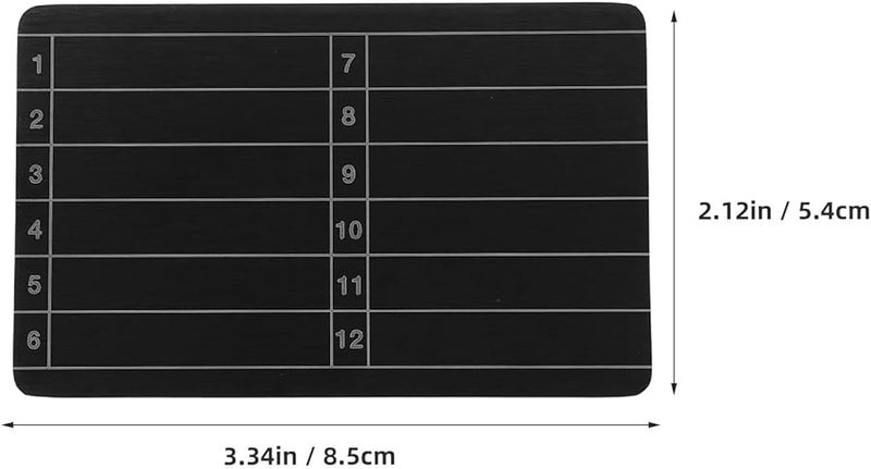 Black Seed Phrase Storage 24 Words Crypto Cold Wallet Waterproof Fireproof Stainless Steel - Image 3