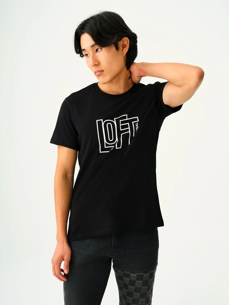 لوفت Regular Fit Men's Tshirt Arm sleeve