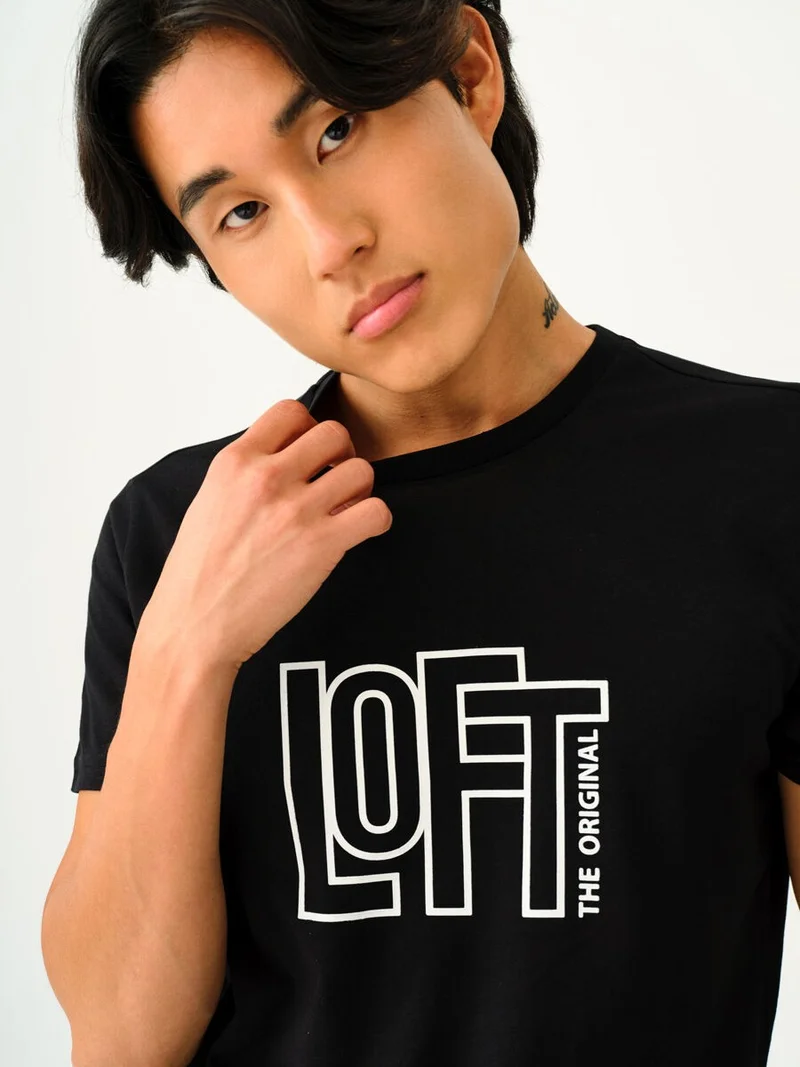 لوفت Regular Fit Men's Tshirt Arm sleeve