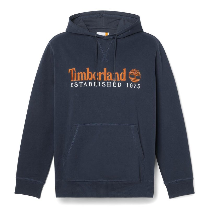 Timberland Established 1973 Embroidered Logo Loopback Hoodie - Image 3