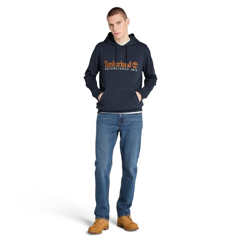 Timberland Established 1973 Embroidered Logo Loopback Hoodie - Image 2