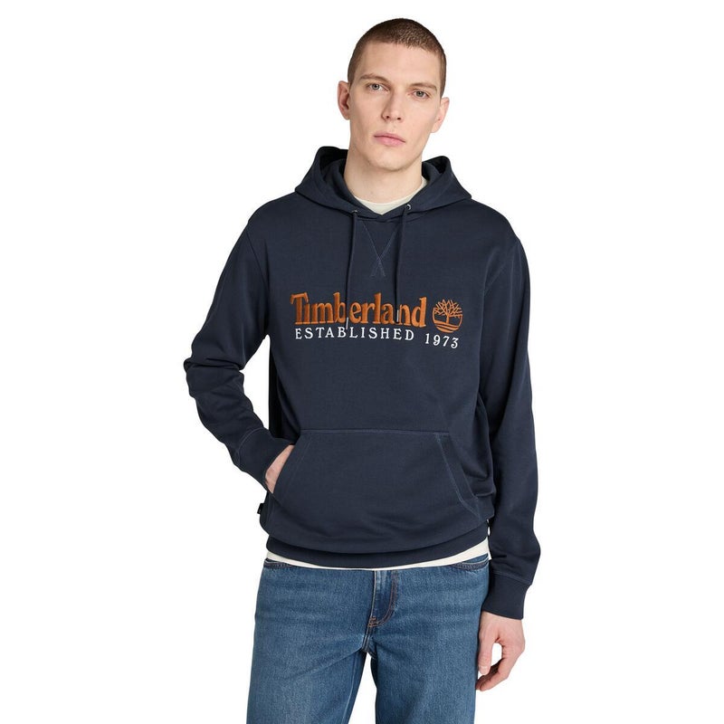 Timberland Established 1973 Embroidered Logo Loopback Hoodie - Image 1
