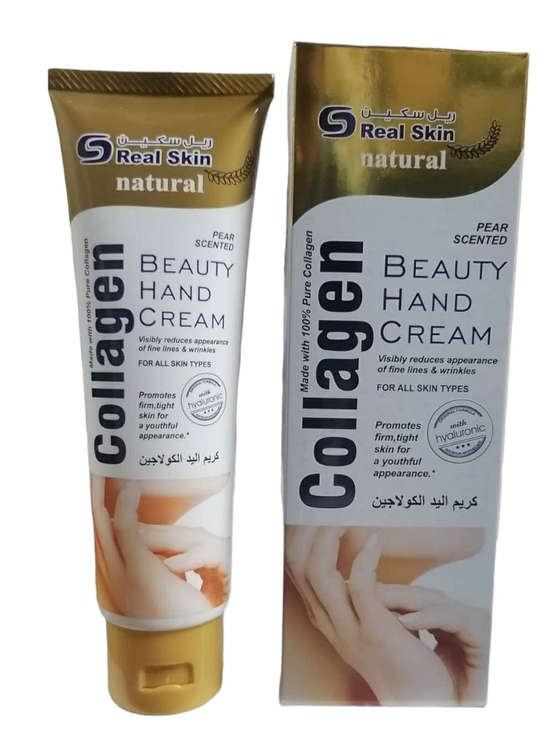 Real Skin Collagen beauty hand cream 100ml - Image 1
