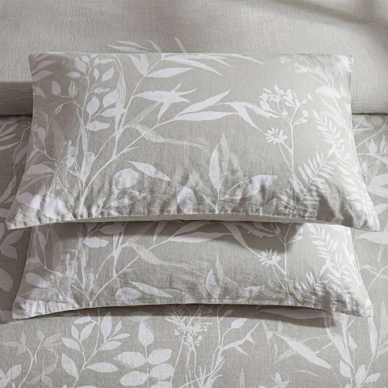 Pan Home Laurel Engineered Jacquard 3 piece Bedspread Set 220x240cm - Green/White - 121SCH9900013 - Image 4