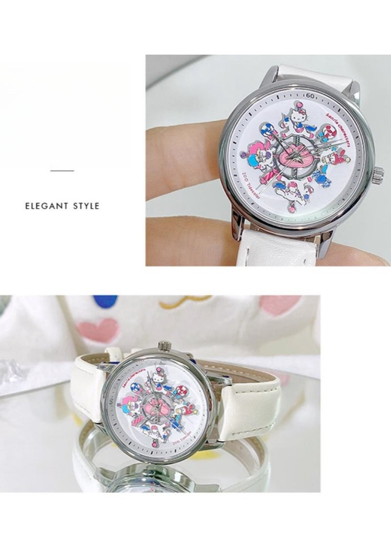 ZGO Carousel Watch Quartz Watch Waterproof Creative Gift Watch - Image 3