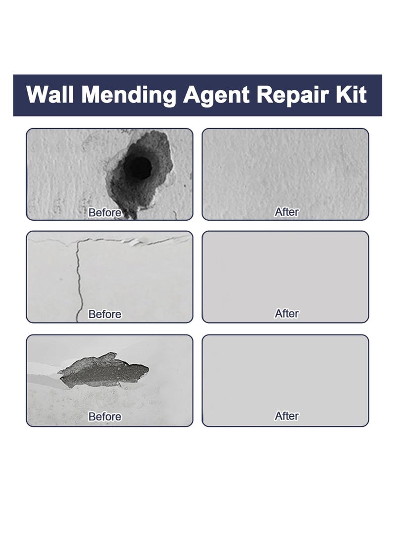 Joyelink Drywall Repair Kit, Quick Fix Wall Mending Cream with Scraper, Fast Drying Plaster Patch for Cracks, Holes, Stains, and Graffiti, Spackle Kit for Seamless Home Repairs - Image 5