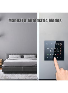 Smart Tuya WiFi Thermostat Voice Control 16A Digital Programmable LCD Display Touchscreen Underfloor Heating Temperature Controller Digital Intelligent Wall Thermostat for Electric Heating Compatible with Amazon Home - pzsku/ZB79C3162ACB1461407B7Z/45/_/1732166757/6d1d6a42-3821-40b0-9106-bc45bed1b049