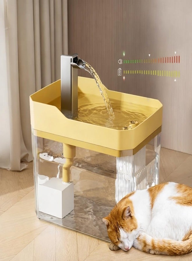 2026 Automatic Pet Water Fountain with Faucet Style Dispenser, Transparent Tank, for Cats and Dogs - Image 5