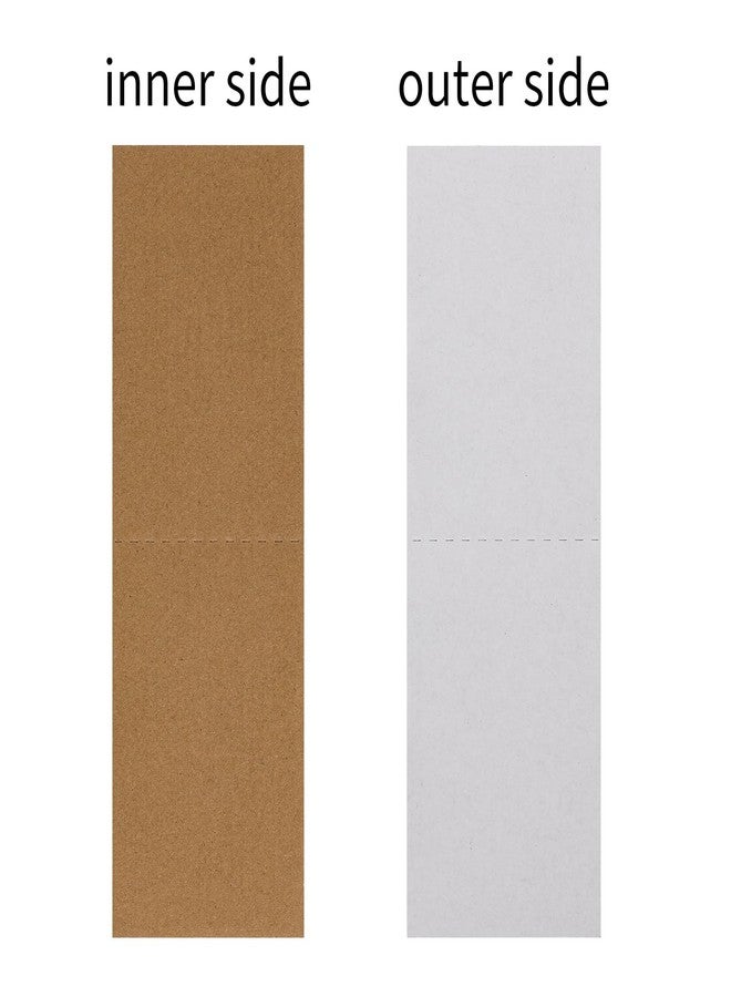 Serwrsw 3x4.5 Card Protector Sleeves Cardboard 100 Pack, White Collectible Trading Sports Card Protective Sleeves for Storage Shipping Shield - Image 4