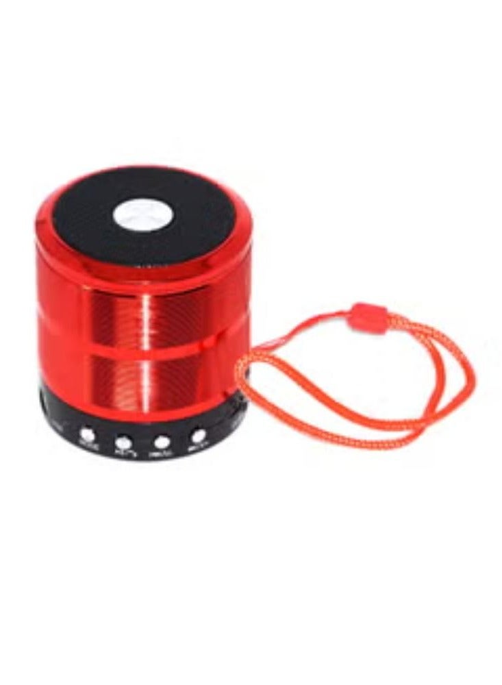 Mini Bluetooth Speaker Red/Black