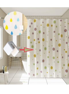 Excefore Shower Curtain Splash Clips, 12 Pcs Self Adhesive Shower Curtain Clips, Self Adhesive Shower Curtain Weight Clip, for Shower Hanging Camper Home Decoration Indoor and Outdoor  - Image 4