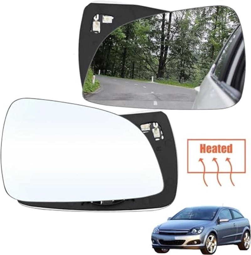 DEMULAX Heated Convex Side Mirror for Opel Astra H - Image 3