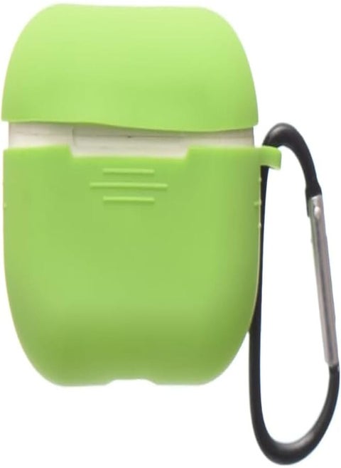 G-Power Silicone Airpod Protective Case Containing Safe Edges With Simple Design And Easy Install For Airpods Pro - Light Green