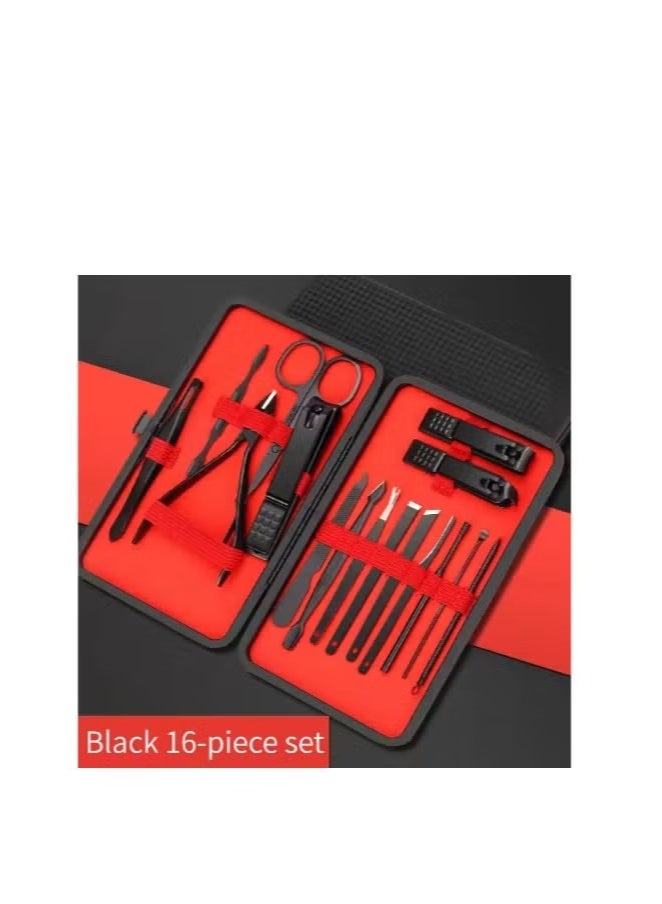 ATRJSZ Nail Clipper Set Convenient Beauty Tools Nail Clipper Manicure Nail Trimmer Pedicure Knife Ear Peeling Knife - Image 1