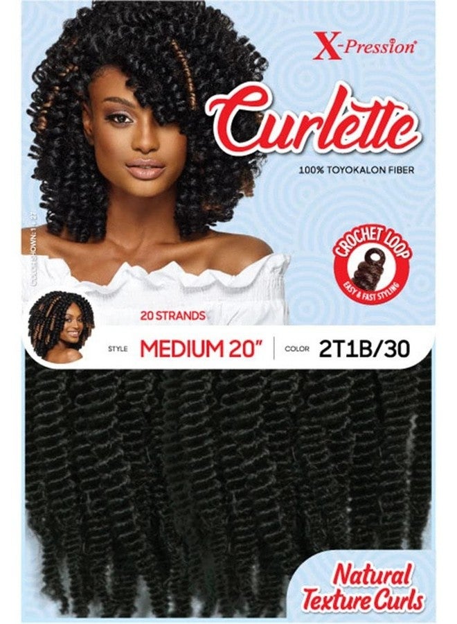 Outre Xpression Curlette Braid Medium 20" (1B Off Black) - Image 4