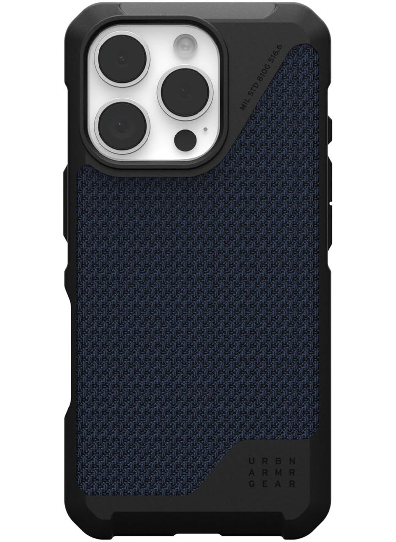 Urban Armor Gear غطاء UAG Metropolis LT MagSafe لهاتف iPhone 16 Pro Max [تم اختباره عند السقوط من ارتفاع 18 قدمًا] - Kevlar Mallard  - Image 4