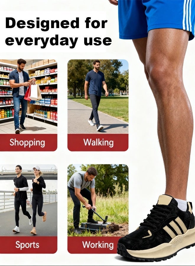 Men's Comfortable Retro Athletic Shoes - Image 4