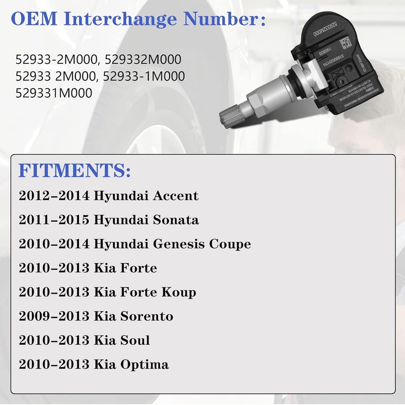 AdvanEX Tire Pressure Monitoring System Sensors - Image 2