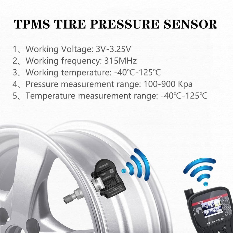 AdvanEX Tire Pressure Monitoring System Sensors - Image 3