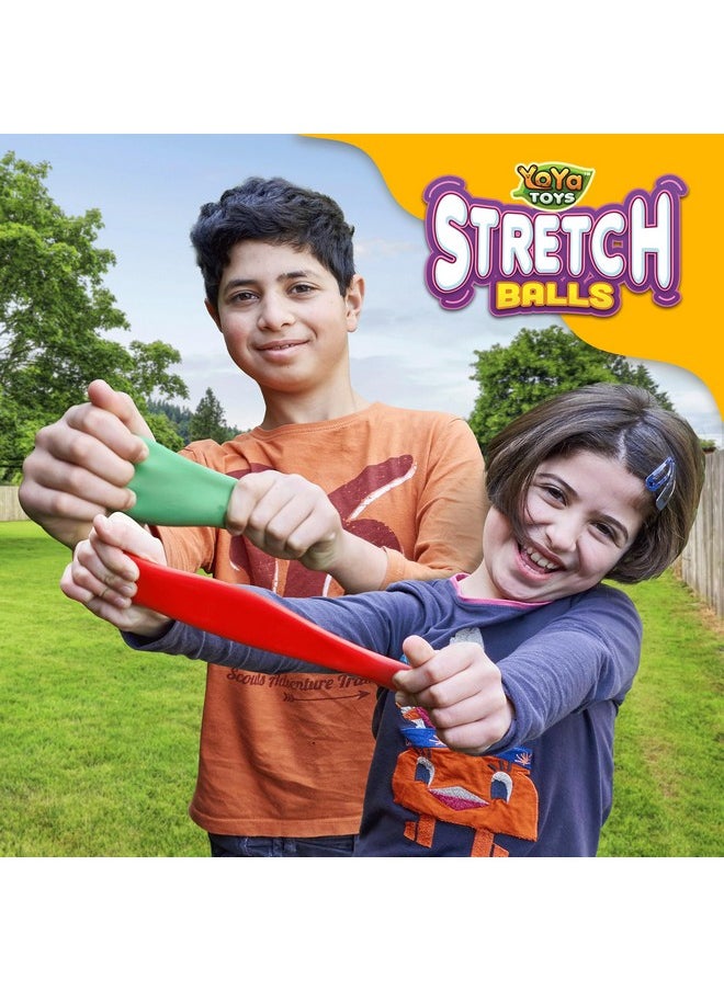 YoYa Toys Pull, Stretch And Squeeze Stress Balls - 3 Balls, Elastic Sensory Balls For Stress And Anxiety Relief, Autism And Special Needs Toys, Calming Fidgets For Kids And Adults, Ideal For Classroom  - Image 5
