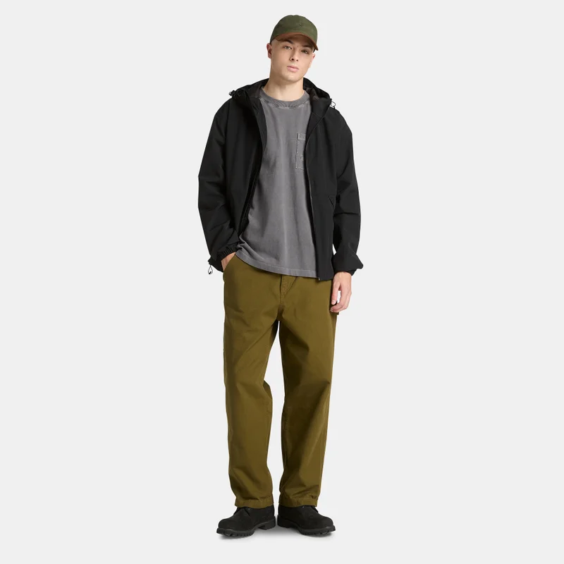 Timberland Black Men's Waterproof Shell Jacket for Men | Best Price UAE
