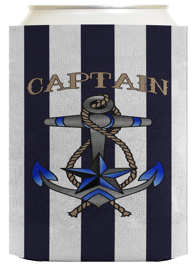 ذيس وير كابتن فيرست ميت، قوارب، رحلة بحرية للأزواج، عبوة من قطعتين، حافظات مشروبات فائقة النحافة، مخططة - Image 2