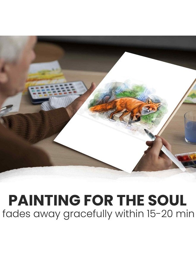 QUOKKA 10PACK Dementia Activities for Seniors - Water Painting Alzheimers Products for Elderly - Reusable Activity Kits for Dementia Patients - Forest Moments Relaxing Set - Image 4