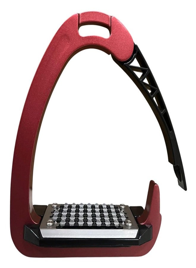 TuffRider Tech Safety Stirrups- Red -4 1/2 - Image 4