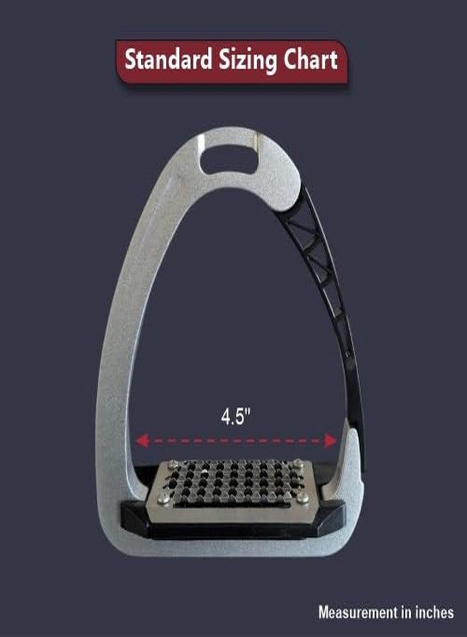TuffRider Tech Safety Stirrups- Red -4 1/2 - Image 3