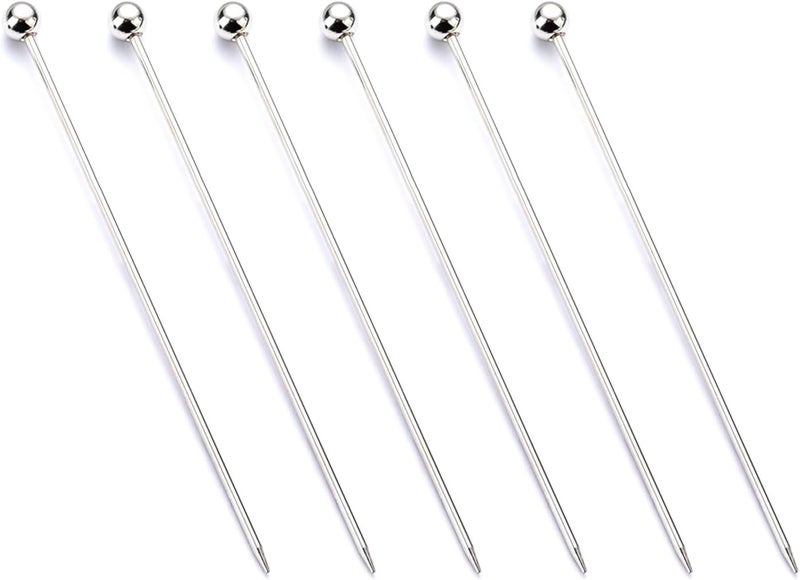 Globally popular elegant design 6Pcs Stainless Steels Stick Practical Skewer Needle Reusable Cake Testing Needle Baking Tool Transit damage minimized design Multi usage Market diverse application fit Balanced universal design User friendly optimized build Batch uniform stable quality Systematic nationwide ship Trendy versatile build Season change compatible build All user group compatible Multiple sizes Permanent & temporary usable Periodic stock arrangement Temp & permanent project compatible Hot & cold climate compatible Global flexible assemble picks Demand-based stock planning Nationwide warehouse layout Dust tight seal Long lasting universal build Safe approved storage space Precision polished solid material Classified organized storage All-round applied quality - Image 1