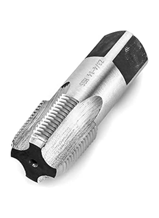 Arabest 3/4-14 NPT Pipe Tap, Carbon Steel, for Clean and Re-thread Damaged or Jam Pipe Threads  - Image 1