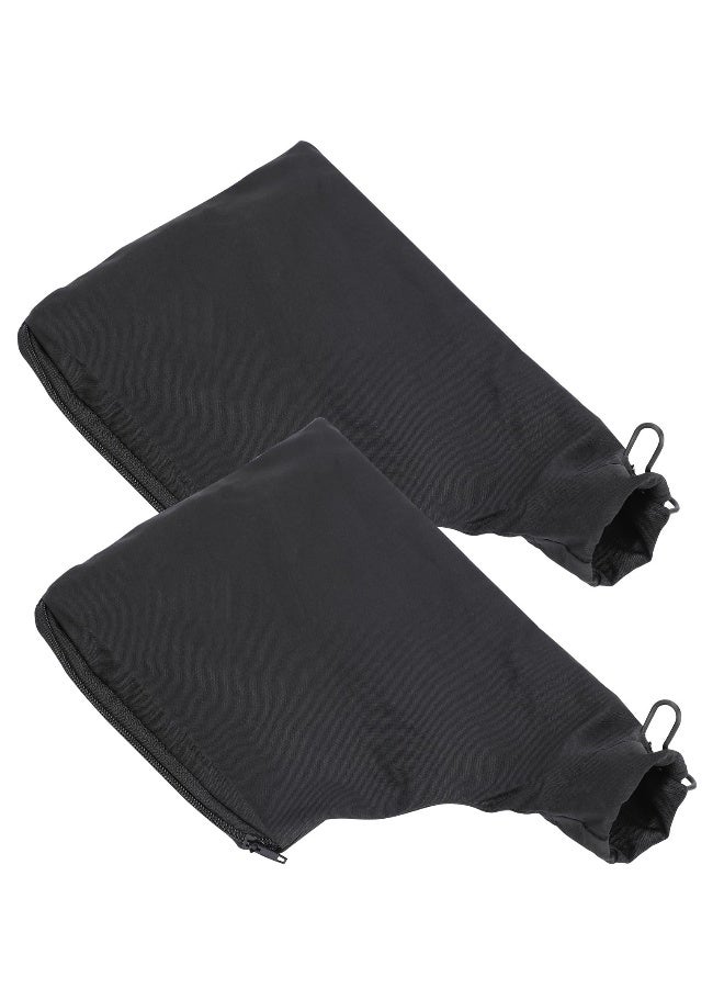 Miter Saw Dust Bag, 2 Pack Table Saw Dust Collect Bag, with Zipper and Wired Adjustable Stand Dust Bag for Belt Sander Parts Diagonal Saw Miter Saw Accessories  - Image 1