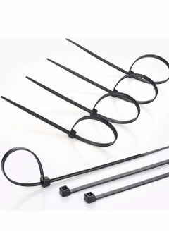 Generic Black Cable Ties, 100mm x 2.2mm, 4" Premium Tie Wraps - Self Locking, Small Nylon Zip Ties for Home Office Garage and Workshop 1000 Pack  - Image 4