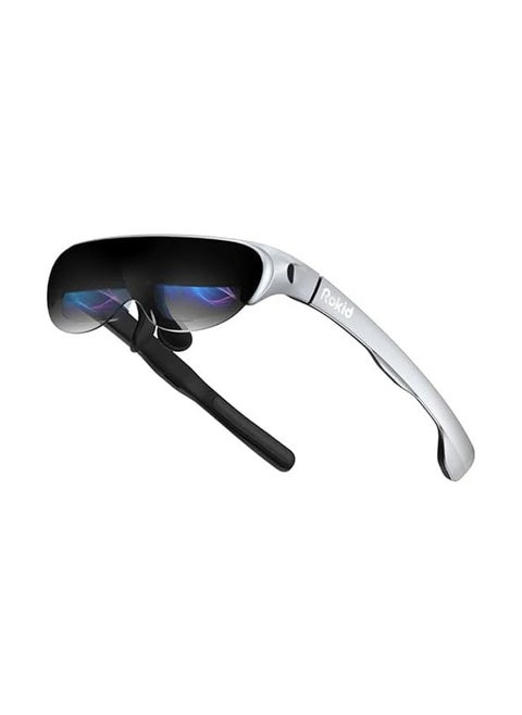 Air AR glasses, 120-inch Full HD virtual screen, compatible with iPhone 15, Steam Deck/Game Console/PC/Android, Myopia Adjustment, Portable Monitor