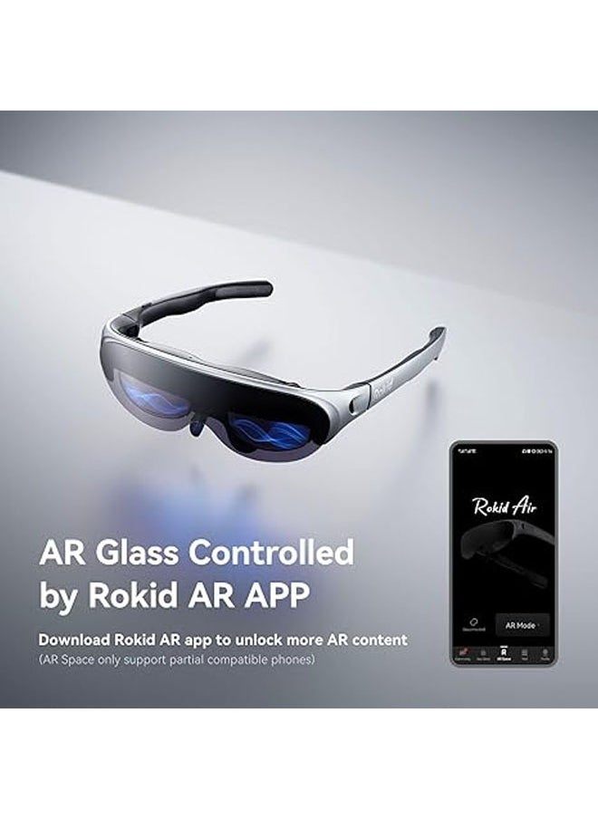 General - Air AR glasses, 120-inch Full HD virtual screen, compatible with iPhone 15, Steam Deck/Game Console/PC/Android, Myopia Adjustment, Portable Monitor - Image 1