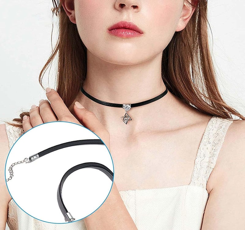 DIY Crafts DIY Crafts (30 Pcs, K C Gold) 5x Necklace Sample & Fold Over Ends Cord End Caps Tips Crimps Cord Ends Leather Ribbon Clamp Clasp Fold Over Cord Ends for Jewelry Making,Necklace Cord, DIY Works - Image 5