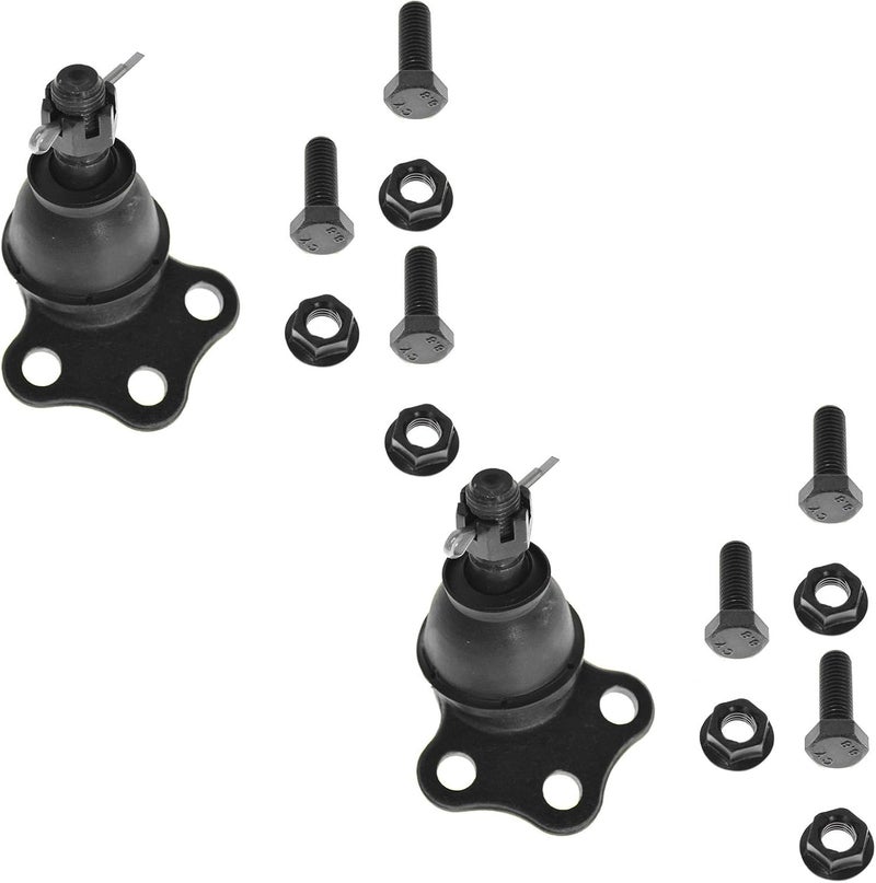 TRQ Front Steering & Suspension Kit Ball Joint Steering Rack & Pinion Bellow Tie Rod Compatible with 2000-2004 Dodge Dakota 2000-2003 Durango - Image 4
