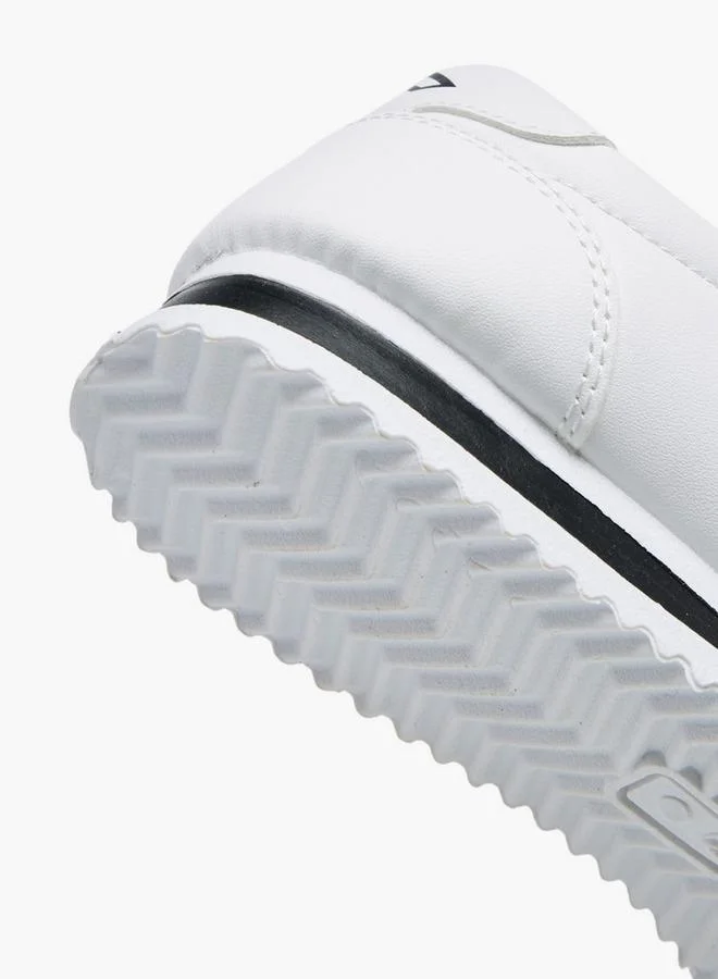 Oaklan by Shoexpress WHITE Panelled Lace-Up Sneakers for Women | Best Price UAE