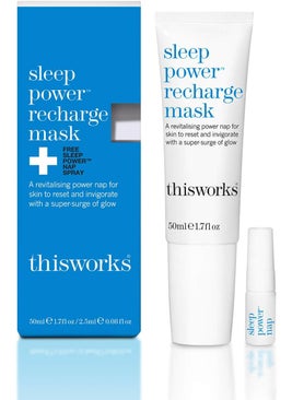 This Works Sleep Power Recharge Mask 50ml Plumping Treatment Unisex Skin Treatment Mask