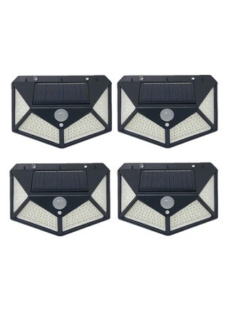 Garden Solar Lights with 100LED and 3 Modes, IP65 Waterproof Outdoor Light with 270° Lighting and Motion Sensor for Backyard, Fence, Patio Front Door (4 Packs) - pzsku/ZB79E011F85DA02E0034BZ/45/_/1708799154/5cc58322-fecb-4d28-8731-676b3f8c10f3