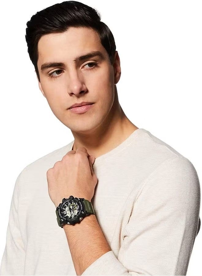 G-SHOCK ساعة يد رجالية مقاومة للماء تناظرية/رقمية GG-1000-1A3DR - Image 5