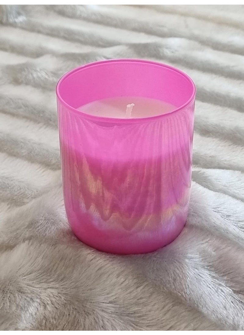 JASN HUT JASN HUT Scented Candle for Home DecorAromatherapy Candles100 Natural Soy Wax Glass Candle Each 230 Gm Wax35 Hrs Burning Lotus Pack of 1  - Image 2