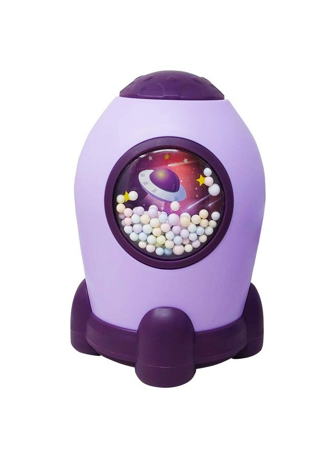 بارتيت حصالة نقود على شكل فضاء مع قفل برقم كودي | حصالة نقود آمنة للأطفال والكبار | صندوق توفير فريد من نوعه للعملات المعدنية | هدية مثالية مع حماية بكلمة مرور، صندوق عملات معدنية للأطفال (ألوان متنوعة) - Image 1