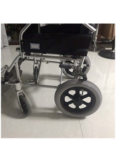 Excefore Wheelchair Wheels 12 Inch (30cm) Manual Rear Casters with Bearings Universal Wheelchair Replacement Wheel Accessories  - Image 4