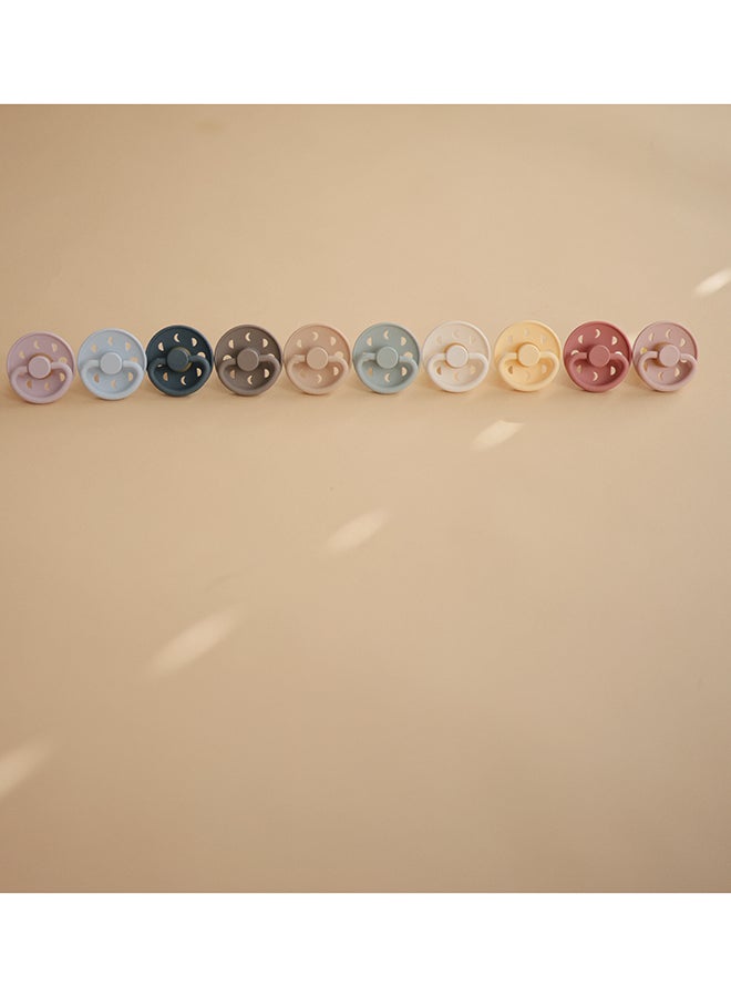 FRIGG Moon Phase Silicone Baby Pacifier 6-18M 1-Pack Cream - Size 2 - Image 4