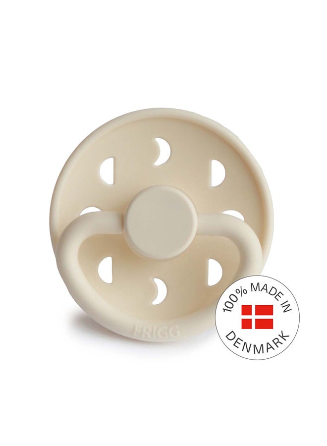 FRIGG Moon Phase Silicone Baby Pacifier 6-18M 1-Pack Cream - Size 2 - Image 3
