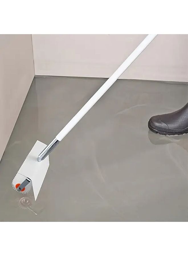 10 Inch Epoxy Floor Roller Brush With Splash Guard Metal Ergonomic Handle - Image 5