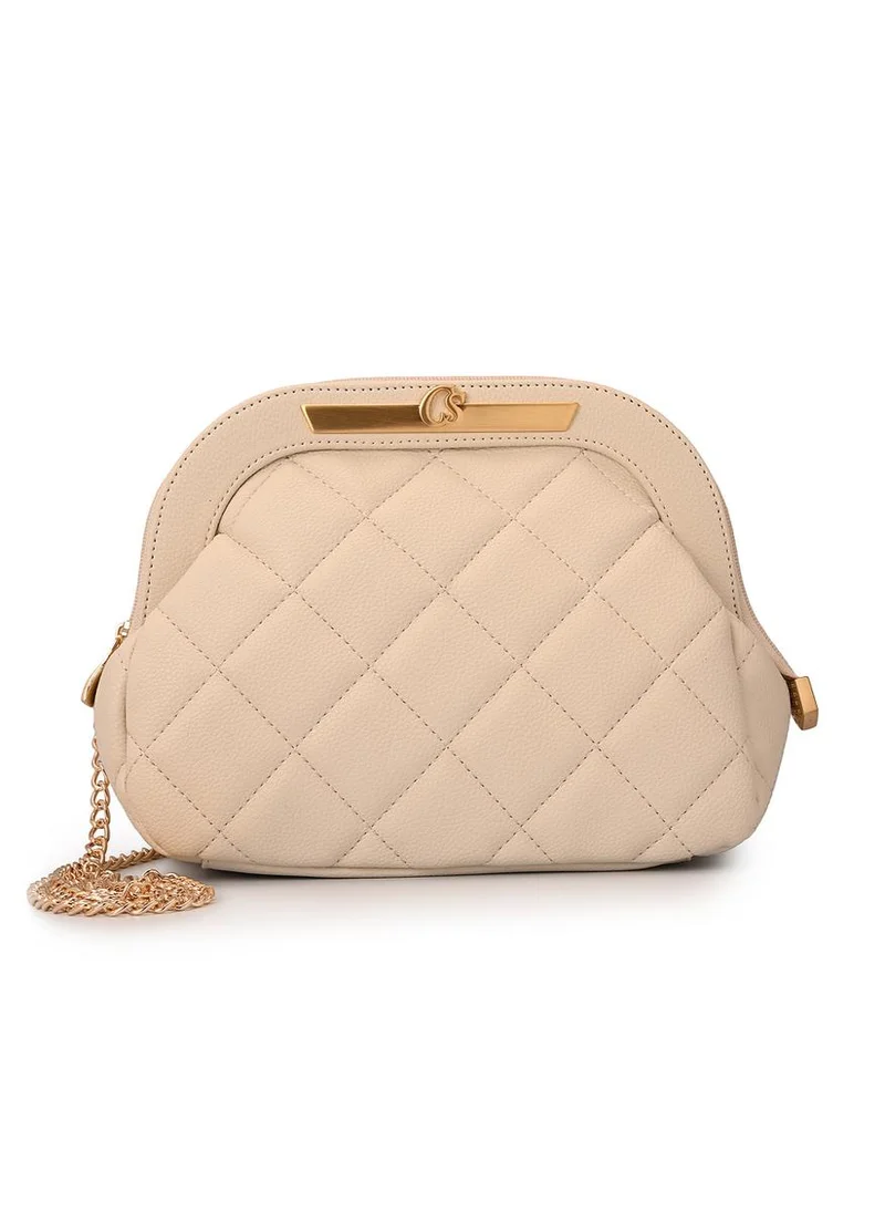 Carmen Steffens Quilted Bag Cs Off-white
